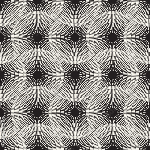 Vector Seamless Mosaic Pavement Pattern