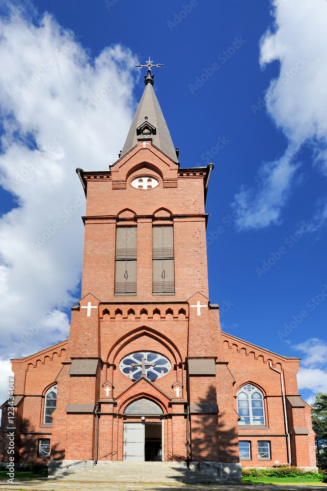 Church in Nurmes, Finland