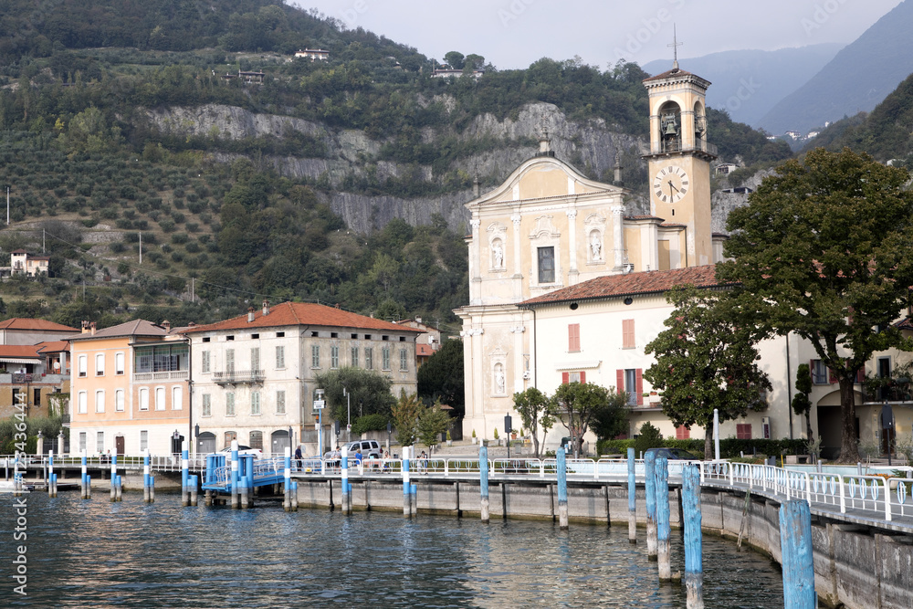 Marrone waterfront, Lake Garda, Italy