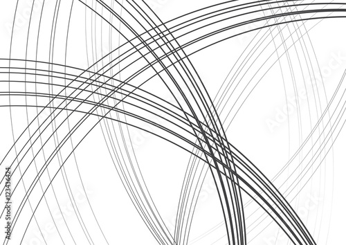 Abstract minimal geometric round circle shapes design background