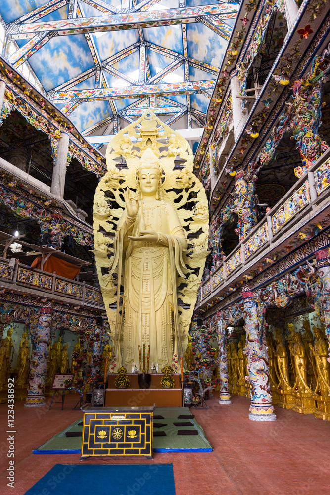 Linh Phuoc pagoda at Da Lat City, Vietnam. Linh Phuoc pagoda at Da Lat City, Vietnam.