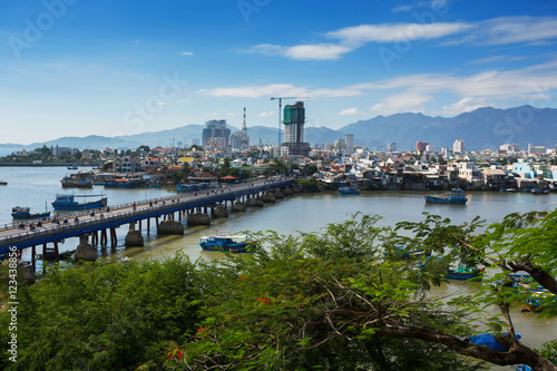 Cham towers. View of the river Kai and the city © Oleg Zhukov