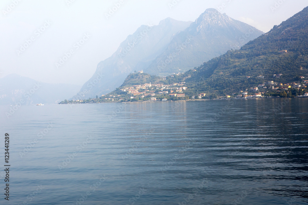 view of Toscolano Maderno, Lago di Garda, Italy