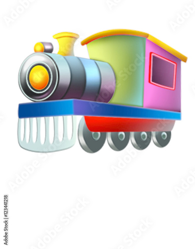 An engine of train