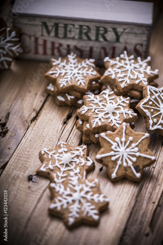 Weihnachten duftende Kekse