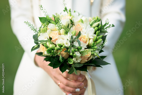 Свадебный букет невесты