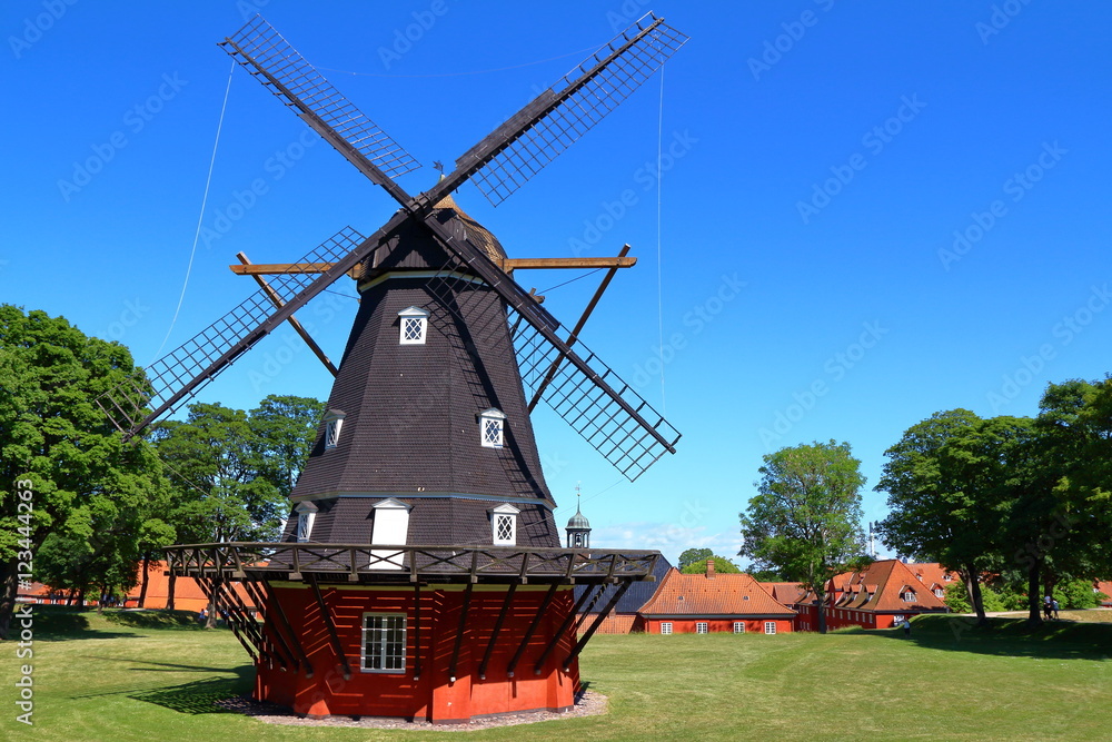 Old traditional windmill