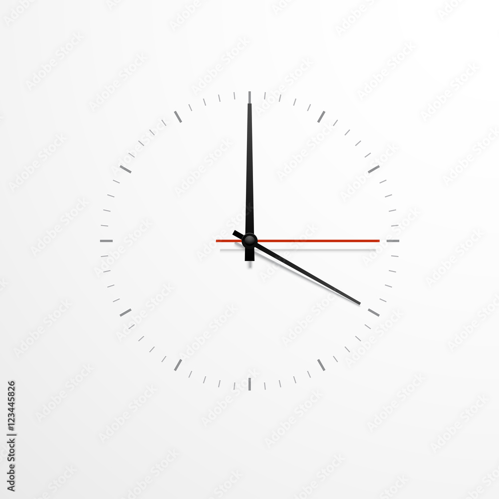 simple wall clock simple wall clock
