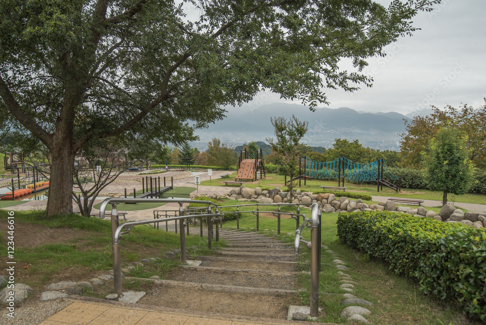Park to walk with trees and fresh air Park to walk with trees and fresh air