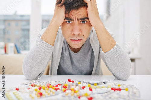 Εκτύπωση καμβά Anxiety