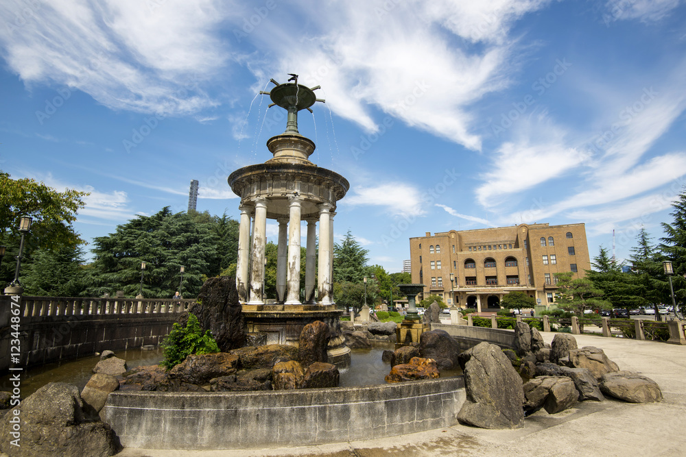 鶴舞公園(名古屋市昭和区)噴水塔 鶴舞公園(名古屋市昭和区)噴水塔