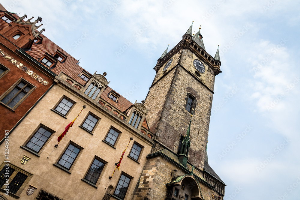 Das Altstädter Rathaus in Prag, Tschechische Republik