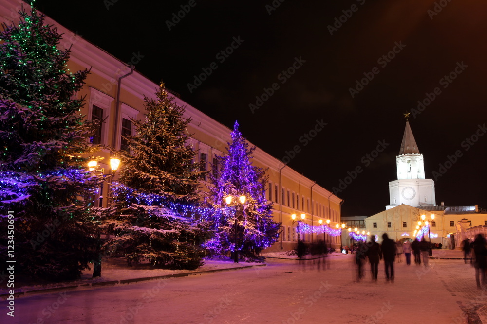 Fototapeta premium Kazan Kremlin, monument of Russian architecture of the XVI centu