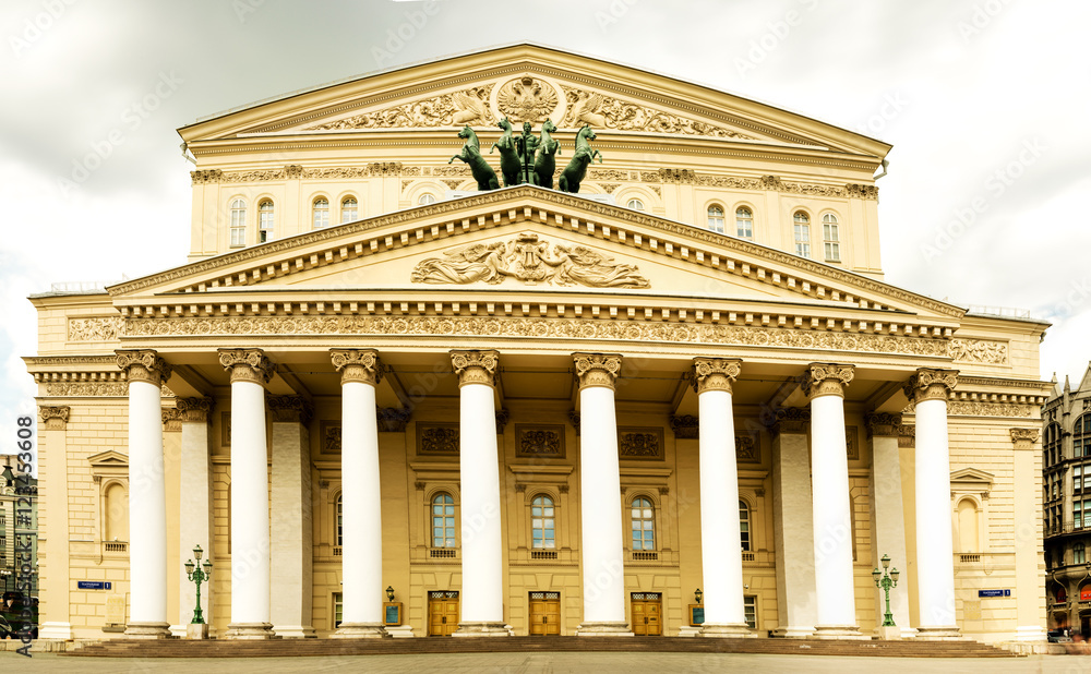 Bolshoi Theatre of Russia in Moscow