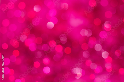 Pink bokeh texture Christmas background