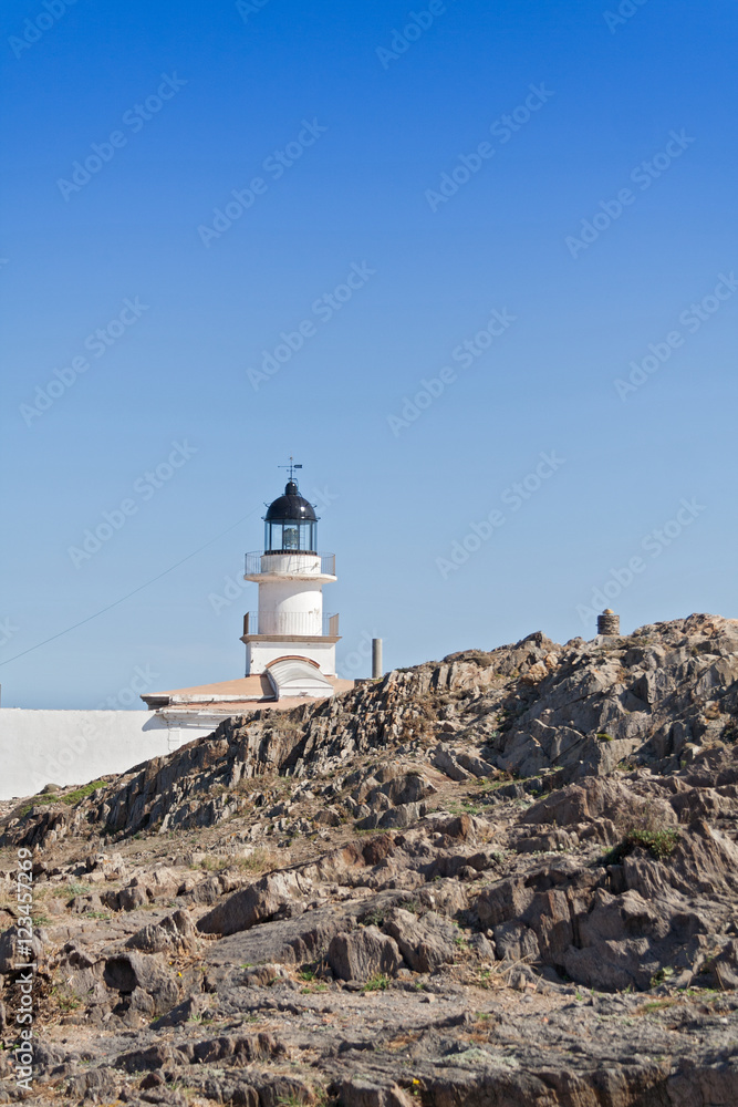Cap de Creus Lighthouse. Cadaqus, Costa Brava, Spain
