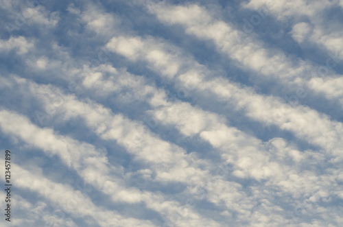 Undulated cloud,  altostratus cloud photo