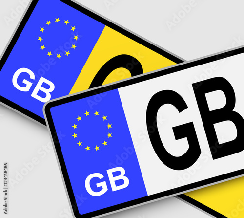 GB Licence Plates