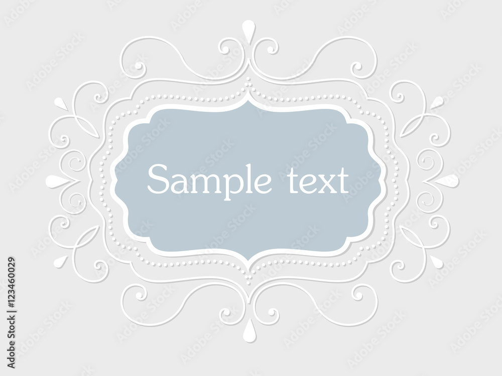 Vector invitation, cards or wedding card with elegant floral elements. Arabesque style design. Elegant floral abstract ornaments. Design element. Vector vintage frame Vector invitation, cards or wedding card with elegant floral elements. Arabesque style design. Elegant floral abstract ornaments. Design element. Vector vintage frame