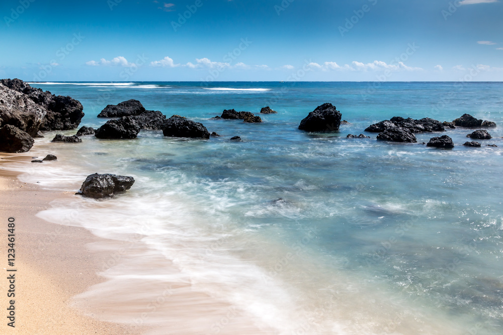 Fototapeta premium Plage à l'île de la Réunion