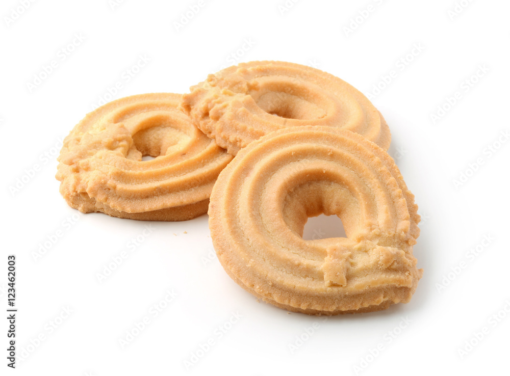 Cookies isolated on white Cookies isolated on white