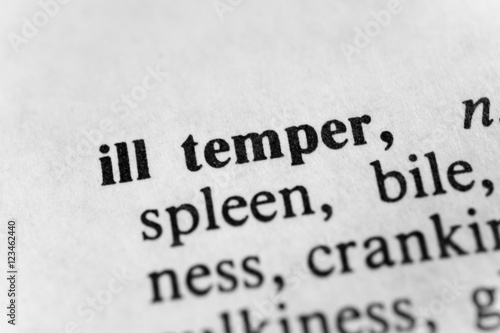 Ill temper