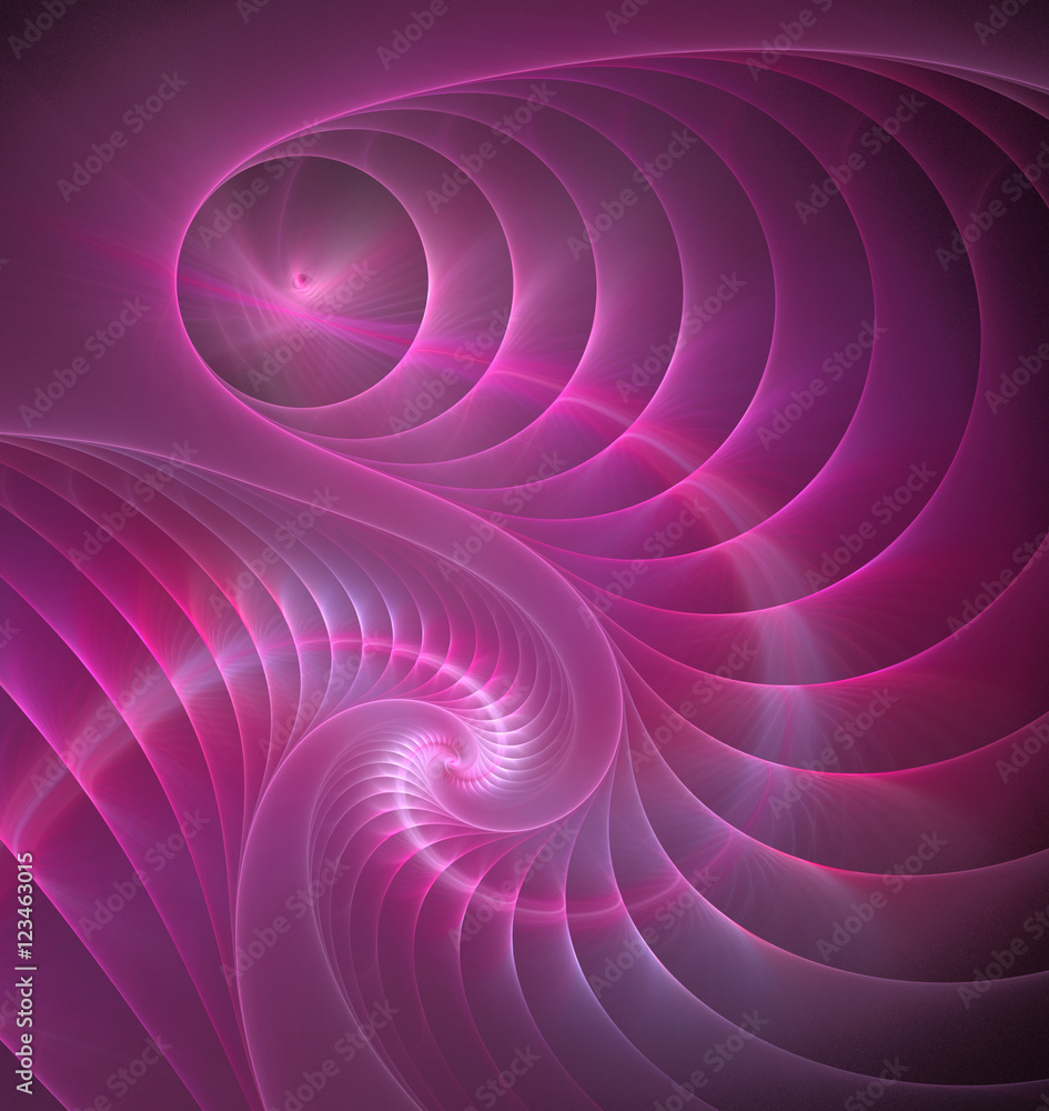 Abstract fractal elegant pink waves background and copy space Abstract fractal elegant pink waves background and copy space