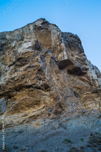 rock summer evening