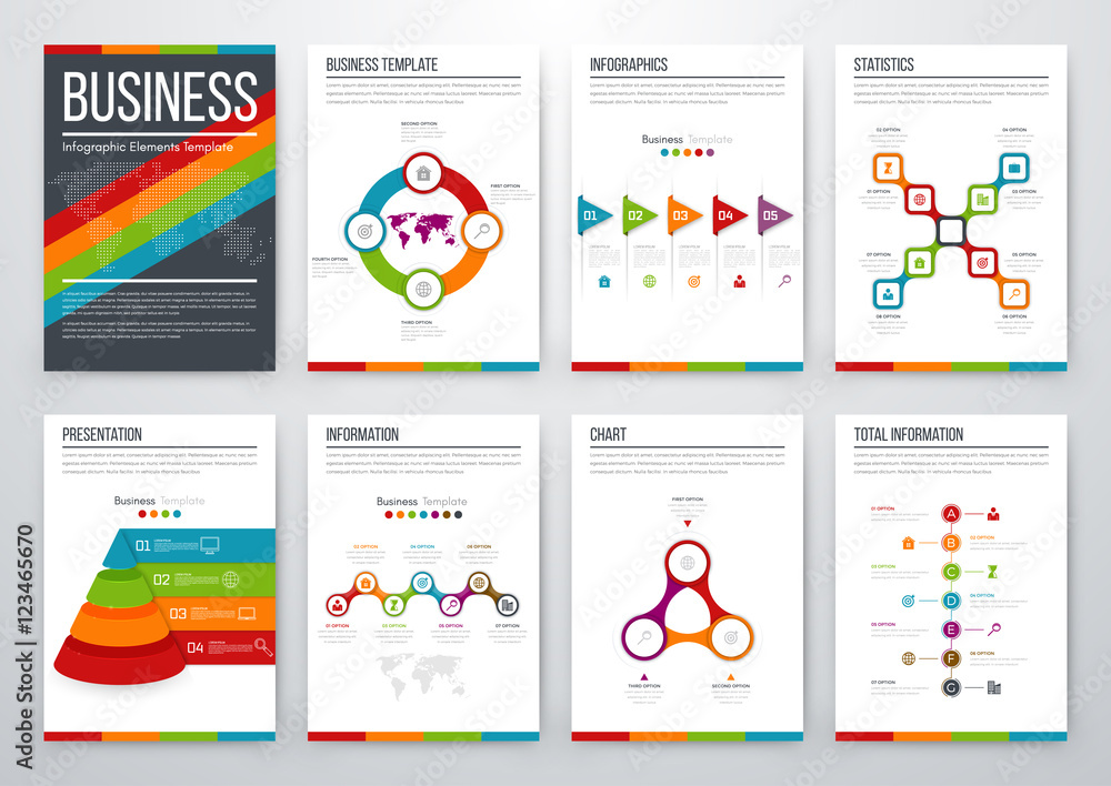 Modern infographic vector concept Modern infographic vector concept