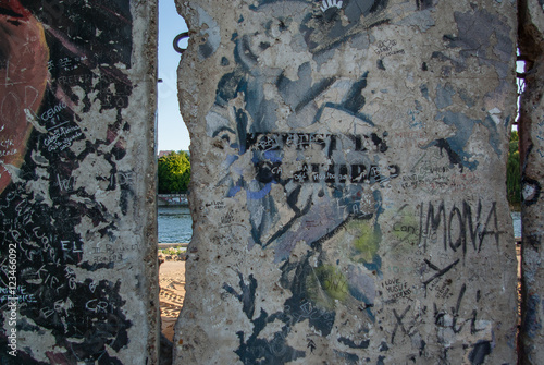 Konstfotografi Berliner Innenstadt, Mauer