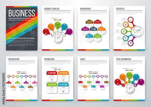 Modern infographic vector concept