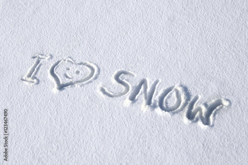 Background Loves Snow