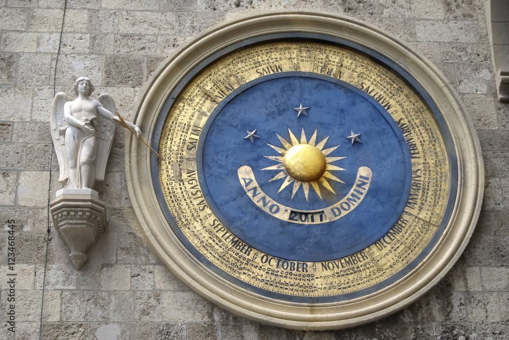 perpetual calendar of the cathedral of Messina