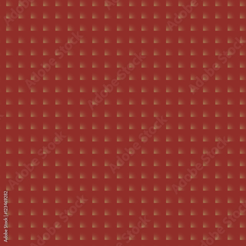 Red beige squares with gradient geometric seamless pattern.