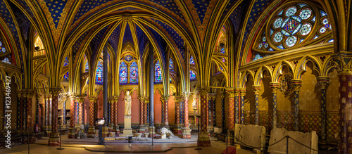 Sainte Chapelle - lower chapel, Paris