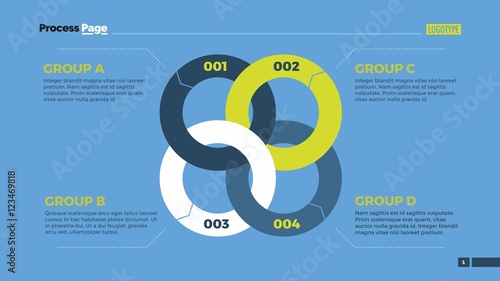 Four Rings Slide Template