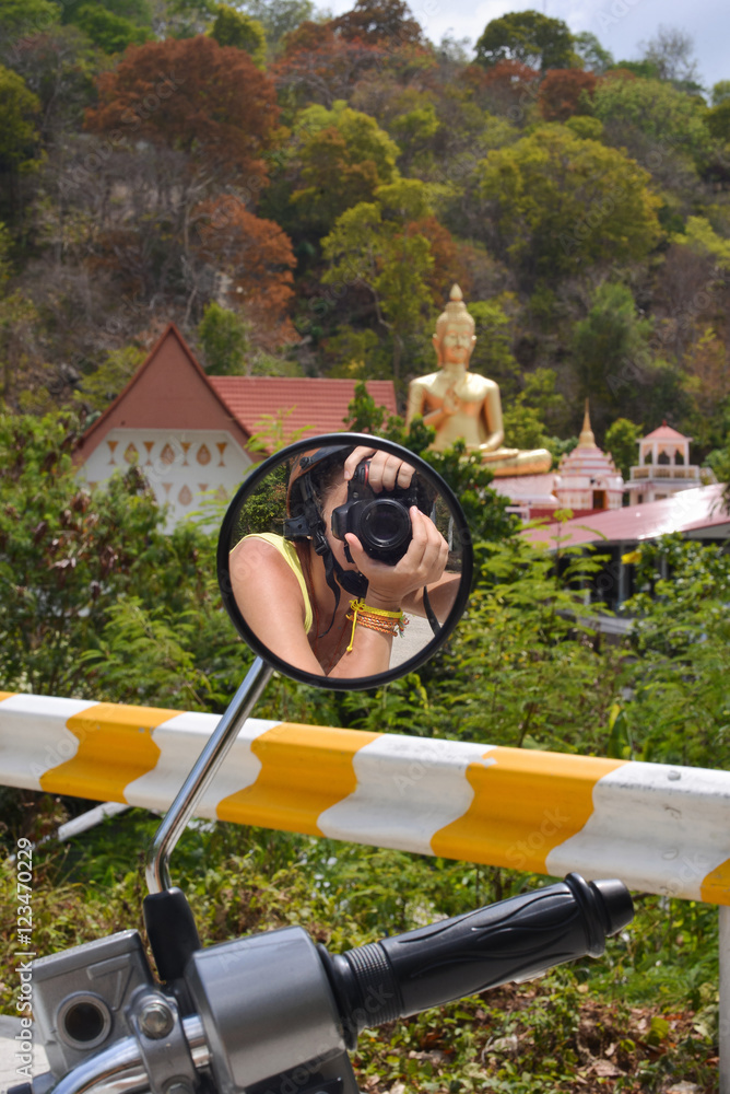 Asia adventure traveling selfie