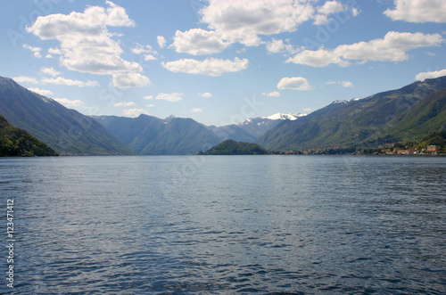 The Lake Como from Bellagio