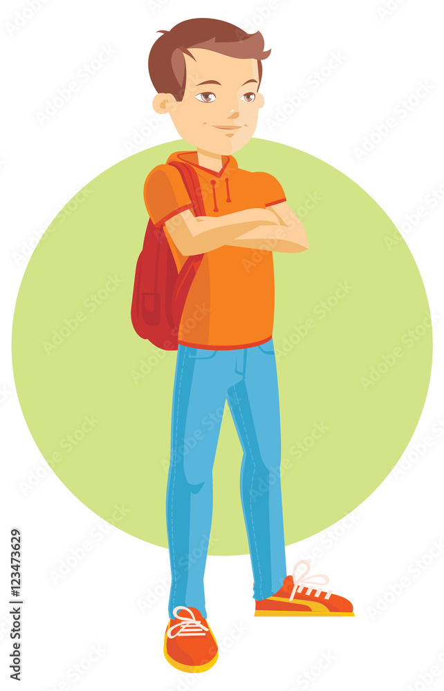 Illustration of a Teenage Boy