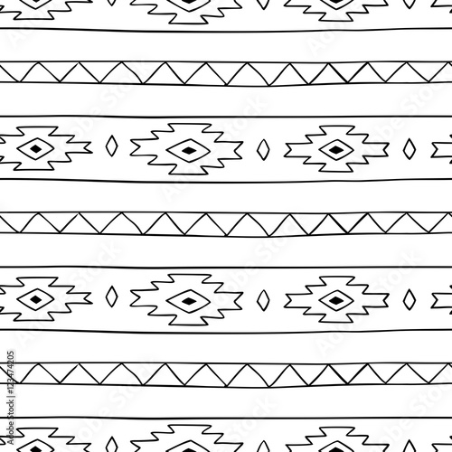 Ethnic seamless texture