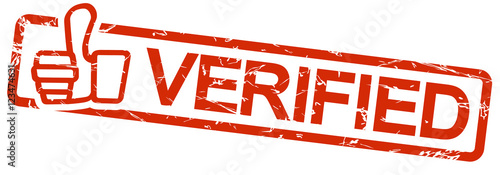 red stamp with text verified