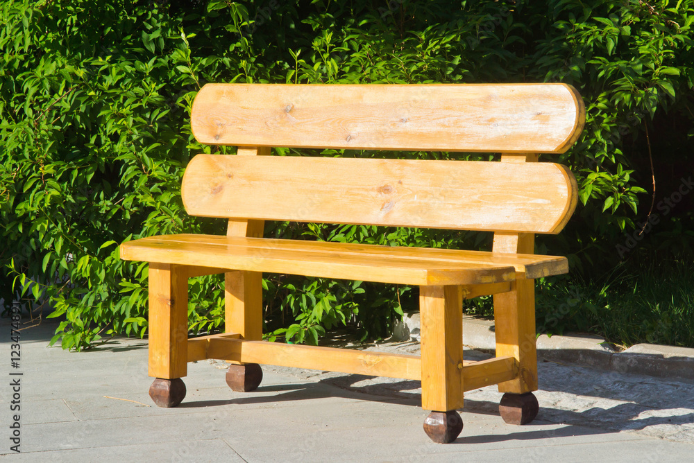 bench in a park bench in a park