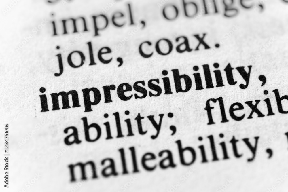 Obraz premium Impressibility