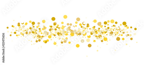 Konfetti Gold Braun Gelb Hintergrund 