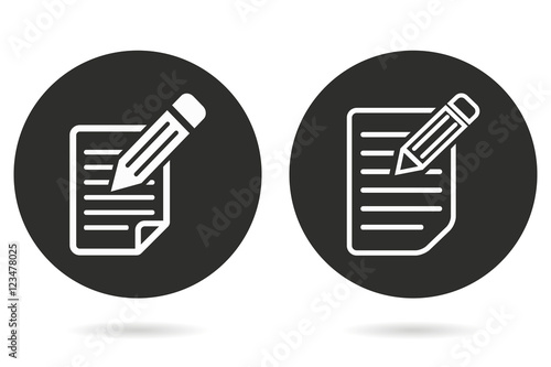 Registration - vector icon.