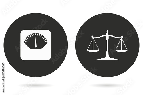Scale - vector icon.