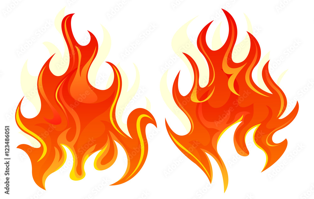 Two fire icon Two fire icon