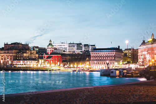 Buildings and Islands of Stockholm, Sweden photo