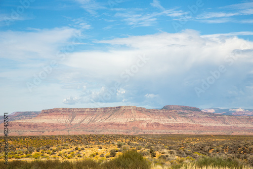 Desert landscape in Utah, USA.