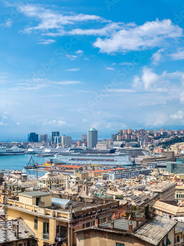 Port of Genoa in Italy © Sergii Figurnyi